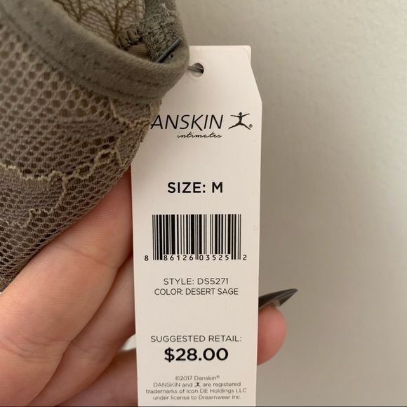 NWT Danskin Lace Bralette - Picture 2 of 3